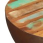 vidaXL Couchtisch Halbkugel mit Stahlboden Altholz vidaXL Couchtisch Halbkugel mit Stahlboden Altholz