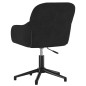 vidaXL Esszimmerstühle 2 Stk. Drehbar Schwarz Samt vidaXL Esszimmerstühle 2 Stk. Drehbar Schwarz Samt