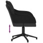 vidaXL Esszimmerstühle 2 Stk. Drehbar Schwarz Samt vidaXL Esszimmerstühle 2 Stk. Drehbar Schwarz Samt