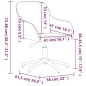 vidaXL Esszimmerstühle 2 Stk. Drehbar Schwarz Samt vidaXL Esszimmerstühle 2 Stk. Drehbar Schwarz Samt