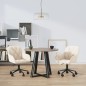 vidaXL Esszimmerstühle 2 Stk. Drehbar Creme Samt vidaXL Esszimmerstühle 2 Stk. Drehbar Creme Samt
