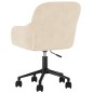 vidaXL Esszimmerstühle 2 Stk. Drehbar Creme Samt vidaXL Esszimmerstühle 2 Stk. Drehbar Creme Samt