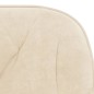 vidaXL Esszimmerstühle 2 Stk. Drehbar Creme Samt vidaXL Esszimmerstühle 2 Stk. Drehbar Creme Samt