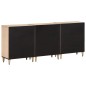 vidaXL Beistellschränke 3 Stk. 60x33x75 cm Massivholz Mango vidaXL Beistellschränke 3 Stk. 60x33x75 cm Massivholz Mango