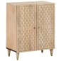 vidaXL Beistellschränke 3 Stk. 60x33x75 cm Massivholz Mango vidaXL Beistellschränke 3 Stk. 60x33x75 cm Massivholz Mango