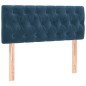 vidaXL Boxspringbett mit Matratze Dunkelblau 120x190 cm Samt vidaXL Boxspringbett mit Matratze Dunkelblau 120x190 cm Samt