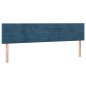 vidaXL Boxspringbett mit Matratze Dunkelblau 120x190 cm Samt vidaXL Boxspringbett mit Matratze Dunkelblau 120x190 cm Samt