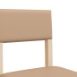 vidaXL Barstühle 2 Stk. Massivholz Gummibaum und Kunstleder vidaXL Barstühle 2 Stk. Massivholz Gummibaum und Kunstleder