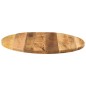 vidaXL Tischplatte Ø 70x1,5 cm Rund Raues Massives Mangoholz vidaXL Tischplatte Ø 70x1,5 cm Rund Raues Massives Mangoholz