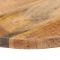 vidaXL Tischplatte Ø 40x1,5 cm Rund Raues Massives Mangoholz vidaXL Tischplatte Ø 40x1,5 cm Rund Raues Massives Mangoholz