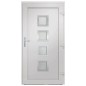 vidaXL Haustür Anthrazit 88x200 cm PVC vidaXL Haustür Anthrazit 88x200 cm PVC