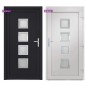 vidaXL Haustür Anthrazit 88x200 cm PVC vidaXL Haustür Anthrazit 88x200 cm PVC