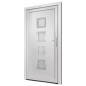 vidaXL Haustür Weiß 88x200 cm PVC vidaXL Haustür Weiß 88x200 cm PVC