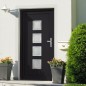 vidaXL Haustür Anthrazit 108x208 cm PVC vidaXL Haustür Anthrazit 108x208 cm PVC