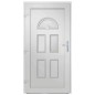 vidaXL Haustür Weiß 98x198 cm PVC vidaXL Haustür Weiß 98x198 cm PVC