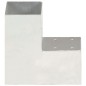 vidaXL Pfostenverbinder L-Form Verzinktes Metall 91 x 91 mm vidaXL Pfostenverbinder L-Form Verzinktes Metall 91 x 91 mm