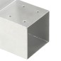 vidaXL Pfostenverbinder L-Form Verzinktes Metall 91 x 91 mm vidaXL Pfostenverbinder L-Form Verzinktes Metall 91 x 91 mm