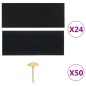 vidaXL Fliegengitter-Türvorhänge 2 Stk. Magnet Schwarz 220x110 cm vidaXL Fliegengitter-Türvorhänge 2 Stk. Magnet Schwarz 220x110 cm