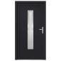 vidaXL Haustür Anthrazit 98x208 cm PVC vidaXL Haustür Anthrazit 98x208 cm PVC