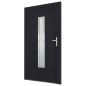 vidaXL Haustür Anthrazit 98x208 cm PVC vidaXL Haustür Anthrazit 98x208 cm PVC