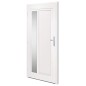 vidaXL Haustür Anthrazit 98x200 cm PVC