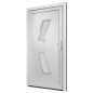 vidaXL Haustür Weiß 98x200 cm PVC vidaXL Haustür Weiß 98x200 cm PVC