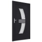 vidaXL Haustür Anthrazit 98x208 cm PVC vidaXL Haustür Anthrazit 98x208 cm PVC
