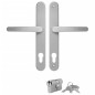 vidaXL Haustür Anthrazit 98x208 cm PVC vidaXL Haustür Anthrazit 98x208 cm PVC