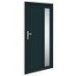 vidaXL Haustür Anthrazit 108x208 cm PVC vidaXL Haustür Anthrazit 108x208 cm PVC