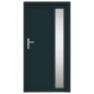 vidaXL Haustür Anthrazit 108x208 cm PVC vidaXL Haustür Anthrazit 108x208 cm PVC