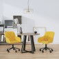 vidaXL Esszimmerstühle 2 Stk. Drehbar Gelb Samt vidaXL Esszimmerstühle 2 Stk. Drehbar Gelb Samt