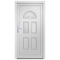 vidaXL Haustür Weiß 88x208 cm PVC vidaXL Haustür Weiß 88x208 cm PVC