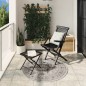 vidaXL Teppich ARBIZU Indoor und Outdoor Vintage-Design Ø 120 cm vidaXL Teppich ARBIZU Indoor und Outdoor Vintage-Design Ø 120 cm