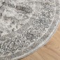 vidaXL Teppich ARBIZU Indoor und Outdoor Vintage-Design Ø 120 cm vidaXL Teppich ARBIZU Indoor und Outdoor Vintage-Design Ø 120 cm