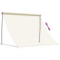vidaXL Markise Einziehbar Creme 200x150 cm Stoff und Stahl vidaXL Markise Einziehbar Creme 200x150 cm Stoff und Stahl