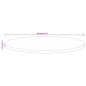 vidaXL Tischplatte Ø 80x2,5 cm Rund Altholz Massiv vidaXL Tischplatte Ø 80x2,5 cm Rund Altholz Massiv
