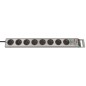 Brennenstuhl Steckdosenleiste 8-fach SuperSolid 2,5 m Silbern Brennenstuhl Steckdosenleiste 8-fach SuperSolid 2,5 m Silbern