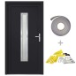vidaXL Haustür Anthrazit 98x200 cm PVC vidaXL Haustür Anthrazit 98x200 cm PVC