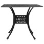 5-tlg. Bistro-Set Aluminiumguss Schwarz 5-tlg. Bistro-Set Aluminiumguss Schwarz