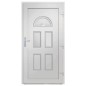 vidaXL Haustür Weiß 88x208 cm PVC vidaXL Haustür Weiß 88x208 cm PVC
