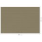 vidaXL Zeltteppich 200x300 cm Taupe vidaXL Zeltteppich 200x300 cm Taupe