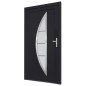 vidaXL Haustür Anthrazit 98x190 cm PVC vidaXL Haustür Anthrazit 98x190 cm PVC