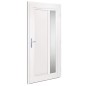vidaXL Haustür Weiß 108x208 cm PVC vidaXL Haustür Weiß 108x208 cm PVC