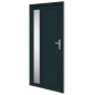 vidaXL Haustür Anthrazit 98x200 cm PVC vidaXL Haustür Anthrazit 98x200 cm PVC
