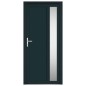 vidaXL Haustür Anthrazit 98x208 cm PVC vidaXL Haustür Anthrazit 98x208 cm PVC