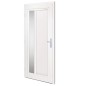vidaXL Haustür Anthrazit 98x208 cm PVC vidaXL Haustür Anthrazit 98x208 cm PVC
