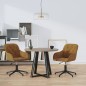 vidaXL Esszimmerstühle 2 Stk. Drehbar Braun Samt vidaXL Esszimmerstühle 2 Stk. Drehbar Braun Samt