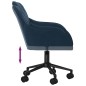 vidaXL Esszimmerstühle 2 Stk. Drehbar Blau Samt vidaXL Esszimmerstühle 2 Stk. Drehbar Blau Samt