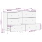 vidaXL Beistellschränke 2 Stk. 60x33x75 cm Massivholz Mango vidaXL Beistellschränke 2 Stk. 60x33x75 cm Massivholz Mango