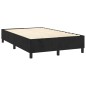 vidaXL Boxspringbett mit Matratze Schwarz 120x190 cm Samt vidaXL Boxspringbett mit Matratze Schwarz 120x190 cm Samt